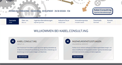 Desktop Screenshot of kabelconsulting.de